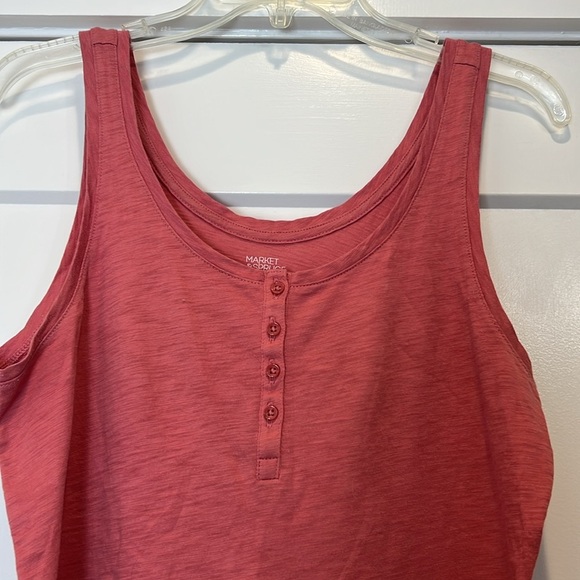 Market & Spruce pink Fitted Sleeveless Tank Top size small. - Picture 4 of 7